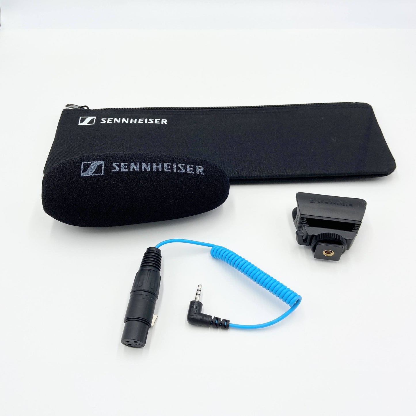 美品 SENNHEISER MKE 600 ショットガンマイク（カメラ用マイク）付属品完備	【C5209-80】