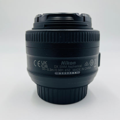 美品 Nikon NIKKOR LENS AF-S DX 35mm F1.8 G【C4727-60】
