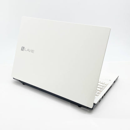 LAVIE Note Standard NS350/GAW PC-NS350GAW [クリスタルホワイト] i3-7100U 4GB SSD 512GB Winodws 10Home バッテリー最大容量100%【C6468-80】
