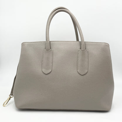 FURLA フルラ 2way トートバッグ ショルダーバッグ グレー　【C7993】