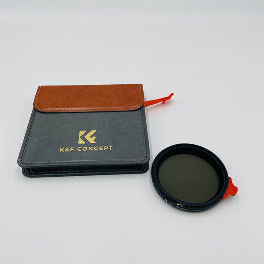 K&F CONCEPT NANO-X Variable ND 2-400 55mm フィルター	【C5037-C】