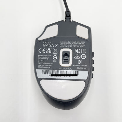 RAZER NAGA X RZ01-0359 ゲーミングマウス 本体のみ	【C7211-60】