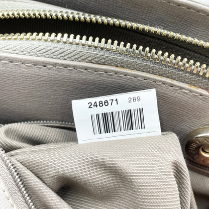 FURLA フルラ 2way トートバッグ ショルダーバッグ グレー　【C7993】