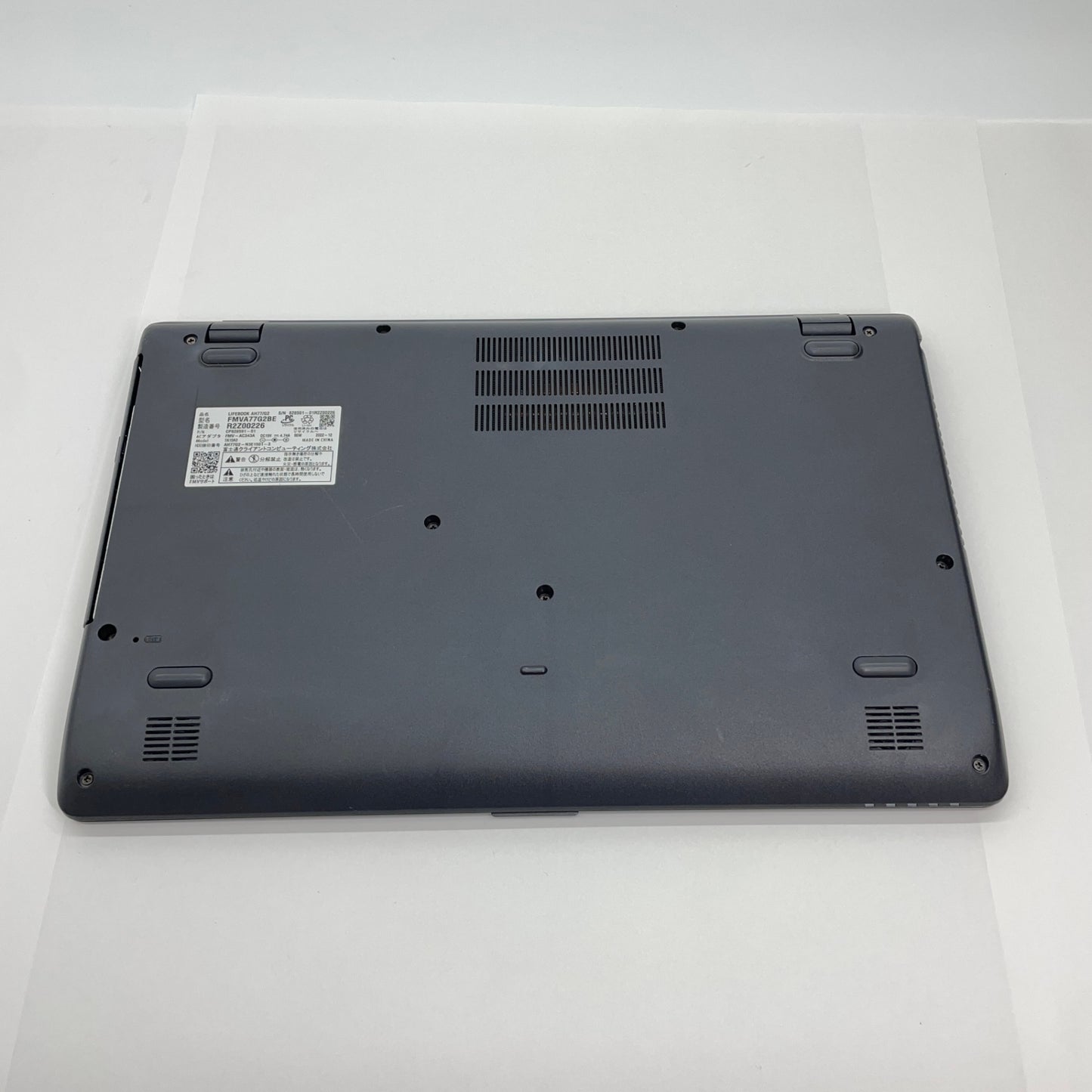 訳あり FMV LIFEBOOK AH77/G2 FMVA77G2B  i7 1260P 16GB SSD 512GB 　【C4642-80】