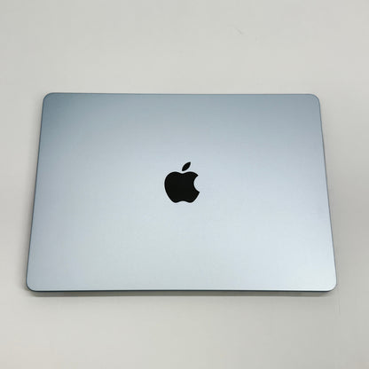 美品 Apple MacBook Air 13.6インチ 2025 MC6U4J/A M4 16GB SSD512GB スカイブルー 充放電回数16回 バッテリー最大容量100%【C7141-80】