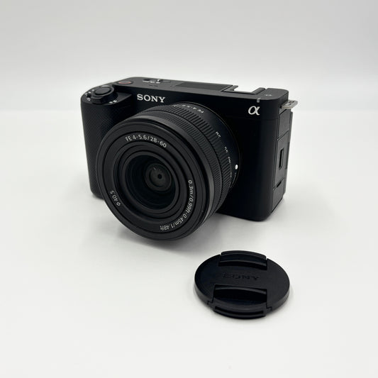 美品 SONY VLOGCAM ZV-E1L FE 28-60mm F4-5.6 SEL2860 ズームレンズキット【C7646-60】