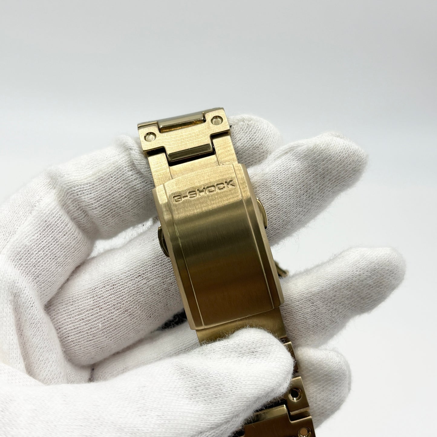 美品 CASIO G-SHOCK GMW-B5000GD-9JF フルメタル ゴールド【C5738-60】