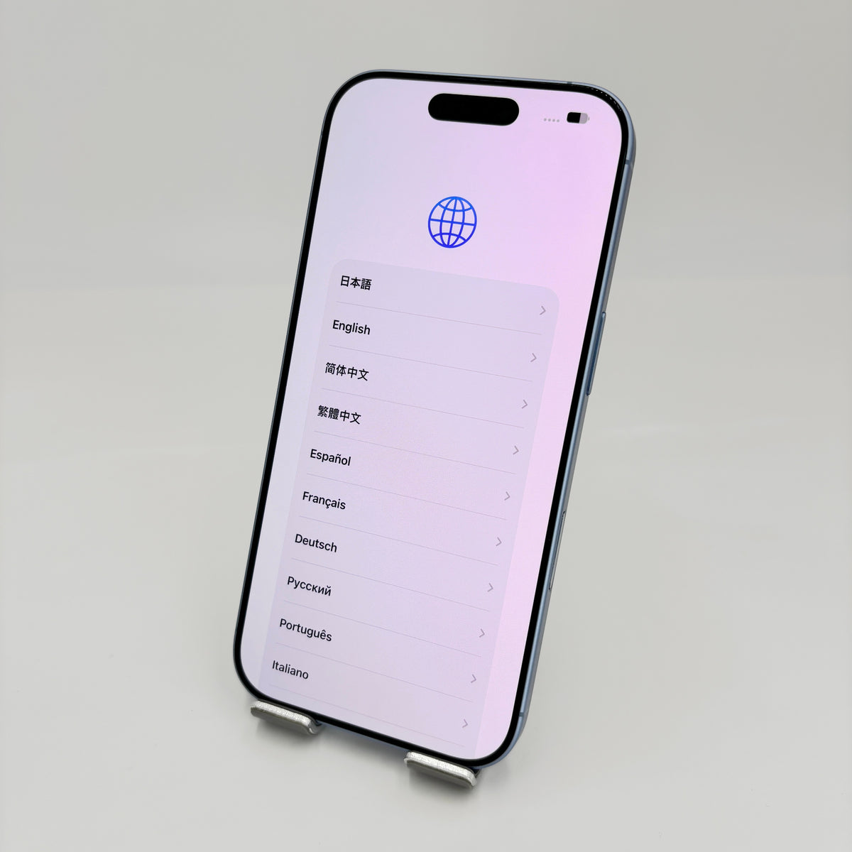 美品 Apple iPhone 17 256GB SIMフリー ミストブルー MG6L4KH/A 韓国版 バッテリー最大容量95%【C9111-C】