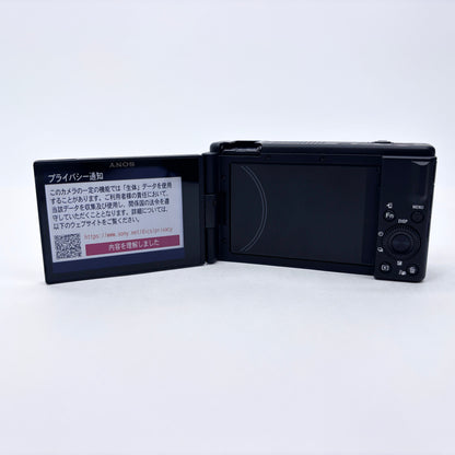 美品 SONY VLOGCAM ZV-1F シューティンググリップキット GP-VPT2BT コンパクトデジタルカメラ ブラック【C8498-60】