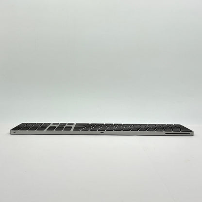 美品 Magic Keyboard Touch ID テンキー付 ブラック JIS MMMR3J/A スペースグレー【C8650-80】