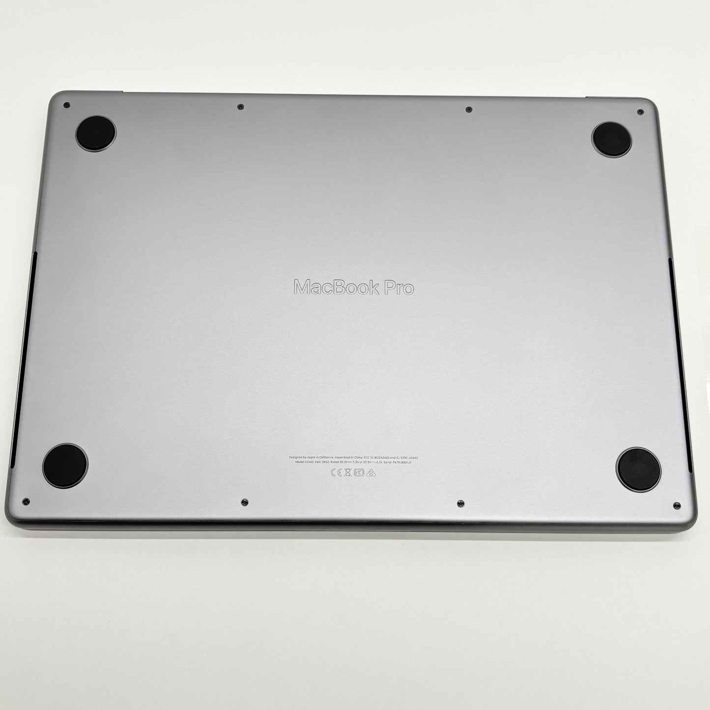 Apple MacBookPro 2021 14インチ M1Pro 16GB 1TB 充放電回数95回 バッテリー最大容量95%【C7021-80】