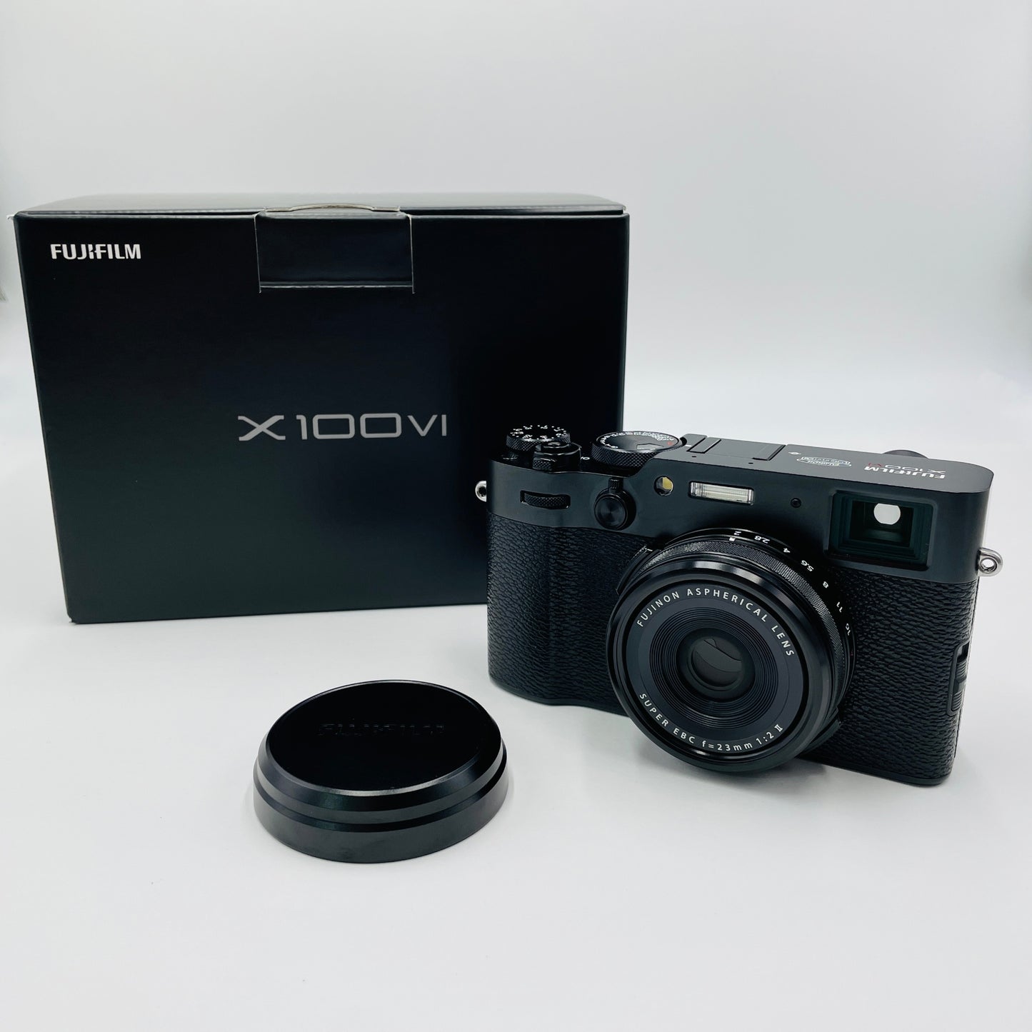 新品同様 美品 富士フィルム FUJIFILM X100VIブラック ショット数1,494枚　【C4668-80】