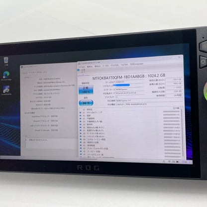 美品 ASUS ROG Ally X RC72LA 7インチ Ryzen Z1 Extreme 24GB SSD 1TB【C4690-80】