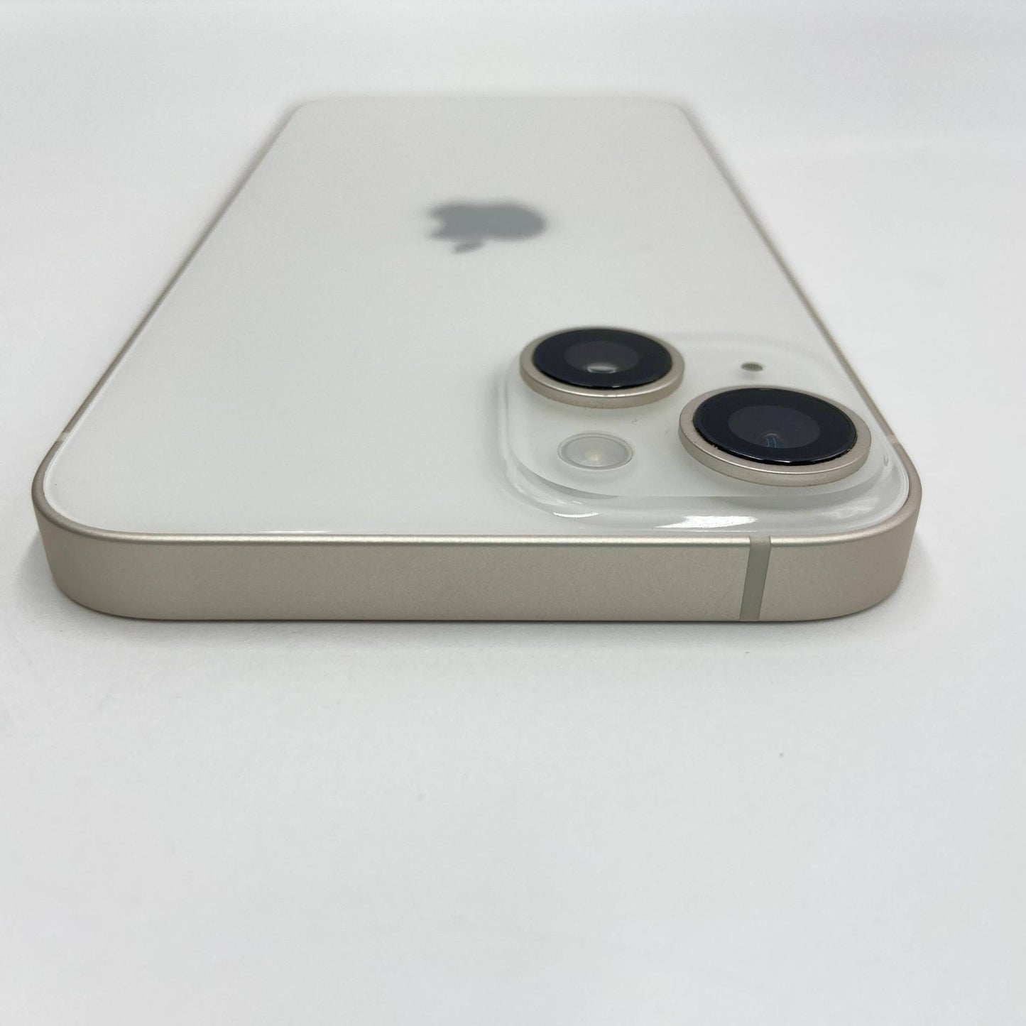 美品 Apple iPhone14 MPUQ3J/A 128GB SIMフリー スターライト バッテリー最大容量91%【C4819-C】
