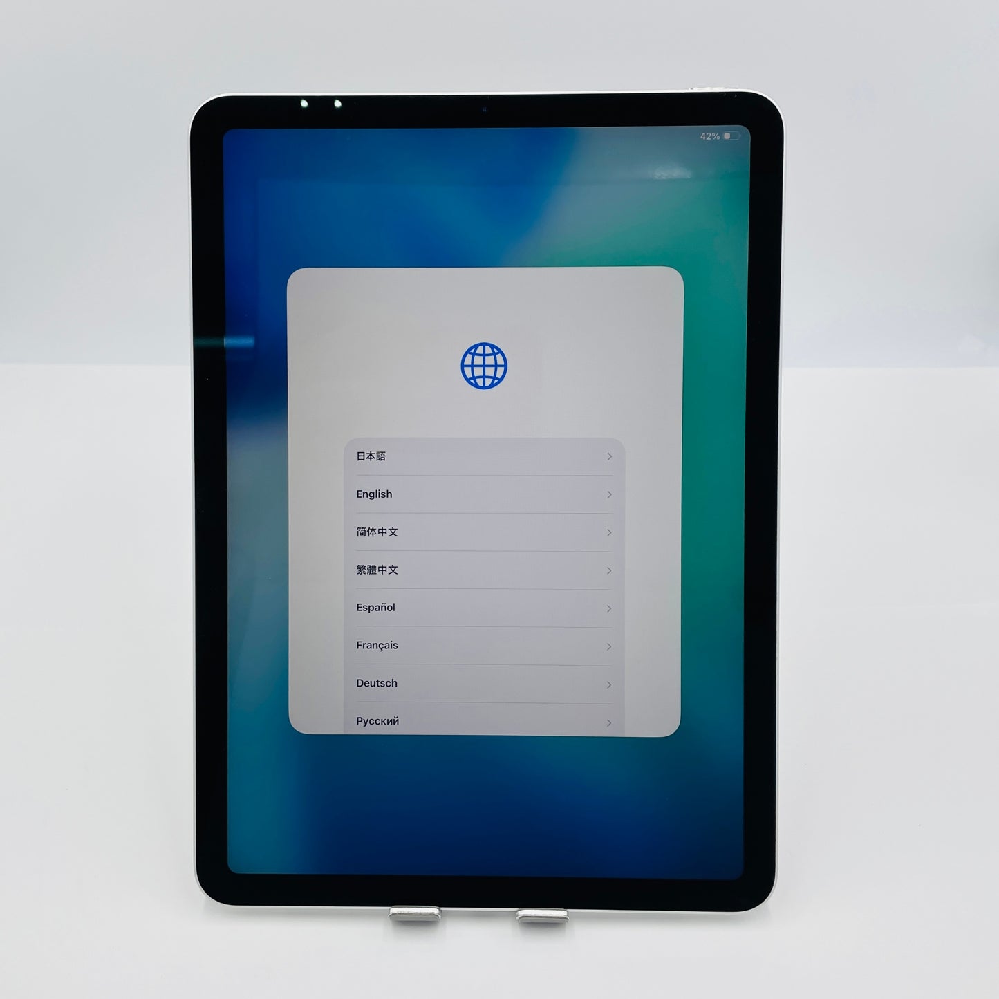 美品 iPad Air 第4世代 Wi-Fiモデル 64GB シルバー MYFN2J/A　【C4842-60】