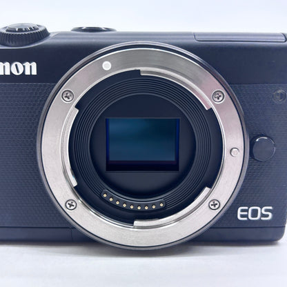 美品 Canon EOS M100  ダブルズームキット ミラーレス一眼【C7503-60】