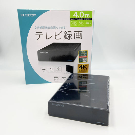 ELD-FTV040UBK TV向け外付けハードディスク エレコム【C6054-80】