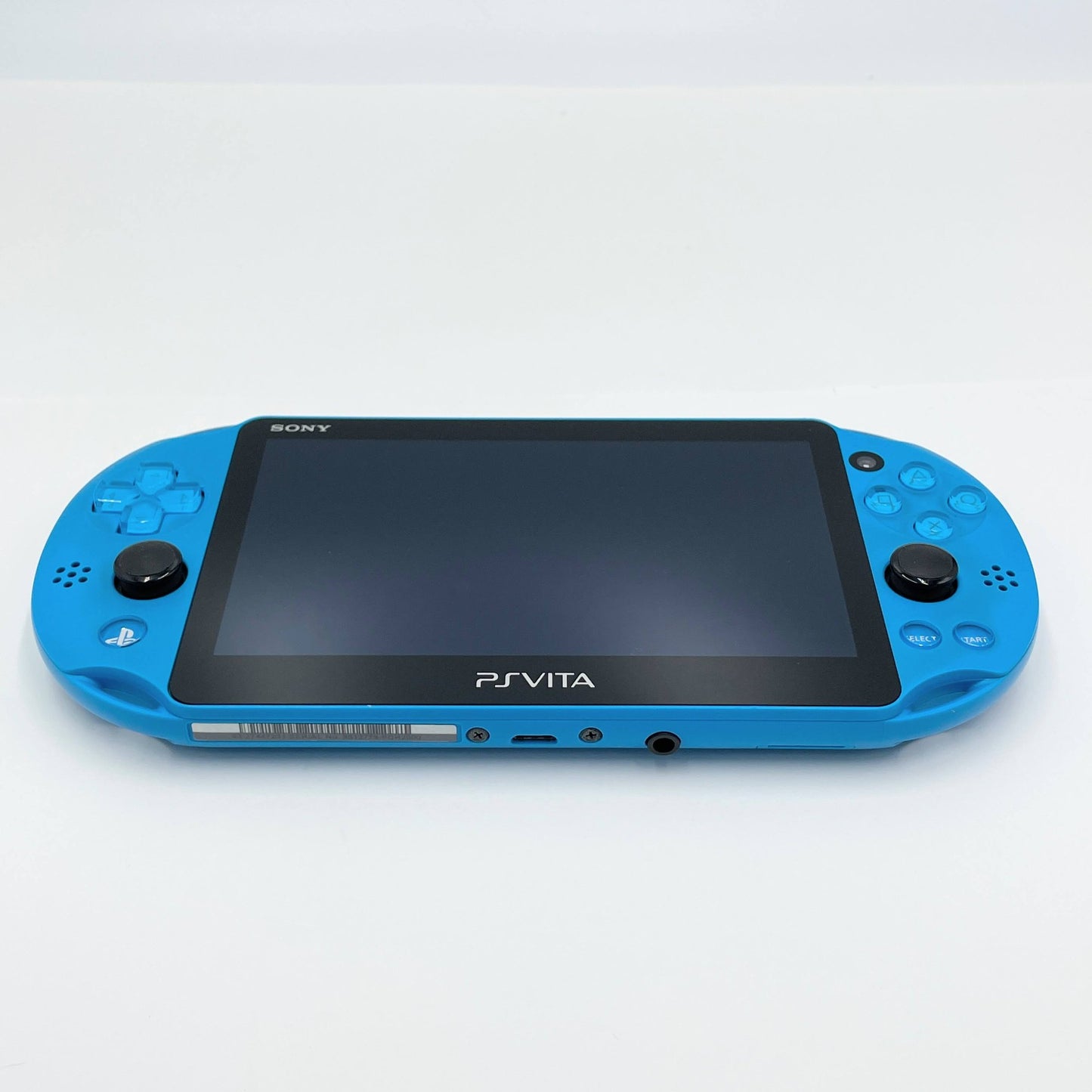 美品 SONY PS Vita PCH-2000 アクアブルー 付属品完備 (パワフルプロ野球2014・純正8GBメモリーカード付き)【C7059-60】