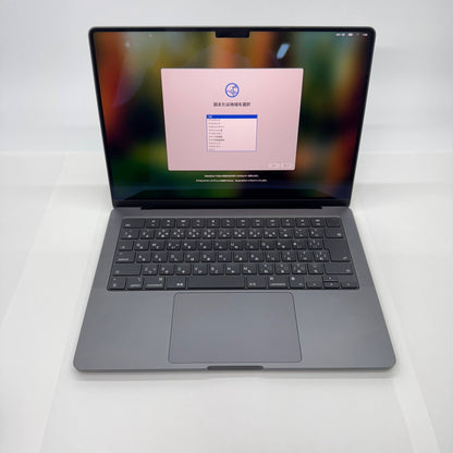 美品 MacBook Pro Liquid Retina XDR 14インチ (Late 2024) Apple M4 Pro 12コア/24GB/SSD 512GB スペースブラック MX2H3J/A バッテリー最大容量100%【C4467-80】