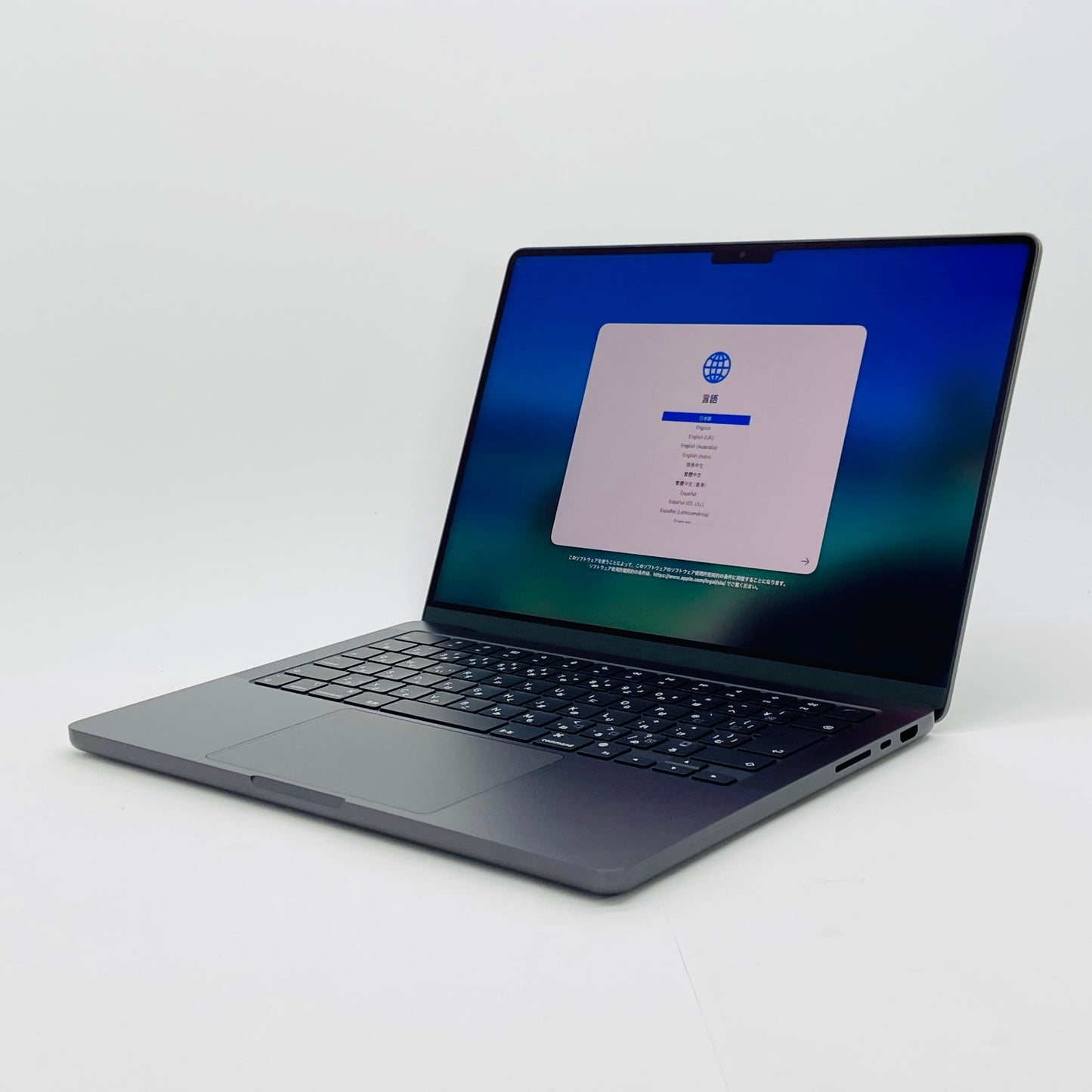 新品同様 美品 Apple MacBook Pro 14インチ M4 2024 MW2U3J/A 16GB SSD 512GB 充放電回数6回 バッテリー最大容量100% 付属品完備【C7909-80】