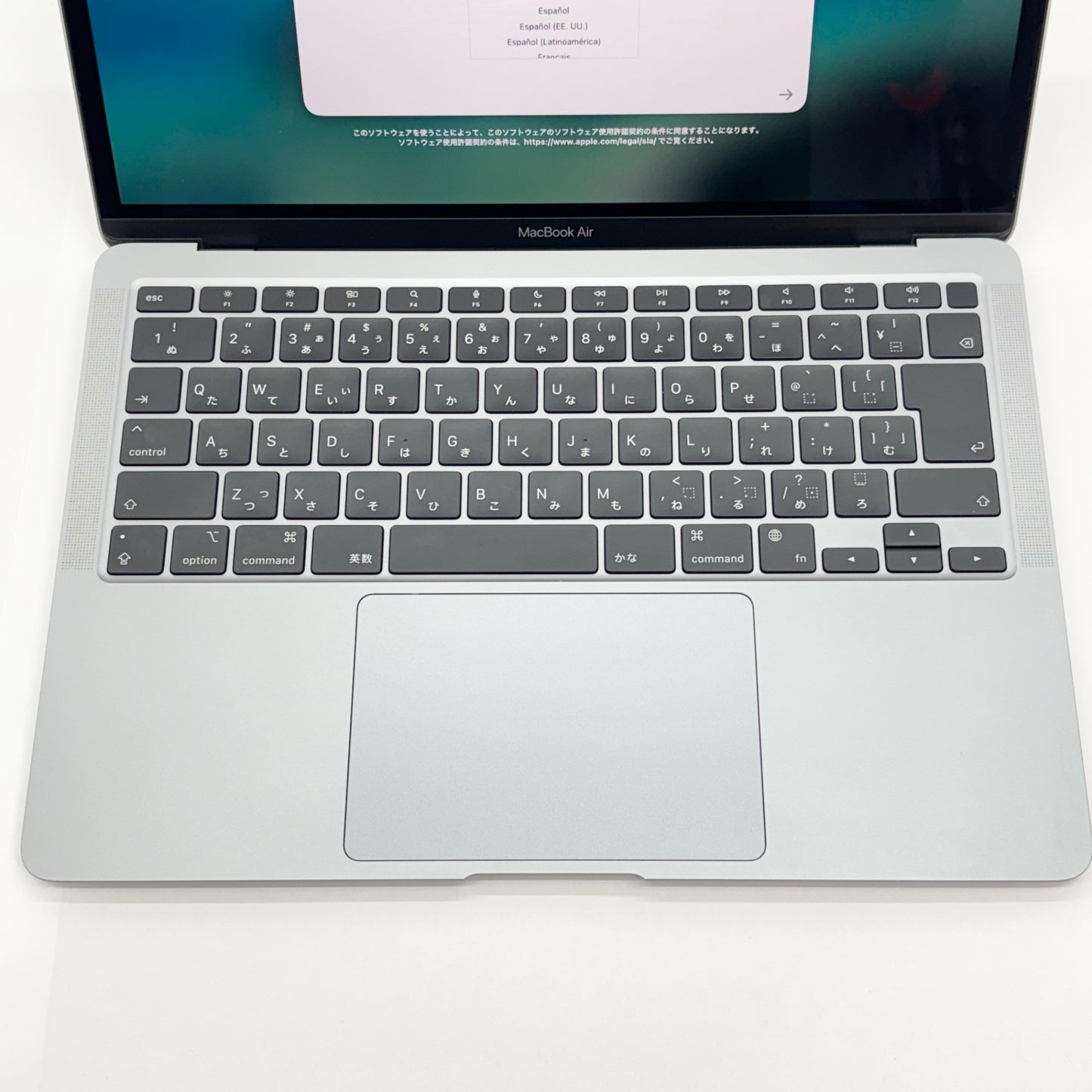 MacBook Air 13インチ M1 8GB 256GB MGN63J/A スペースグレイ バッテリー最大容量100% 【C5692-80】