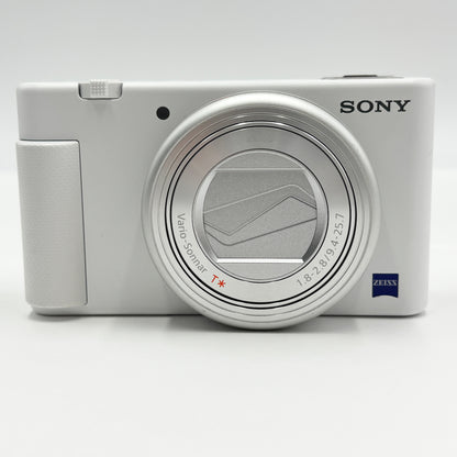 美品 SONY ソニー ZV-1 コンパクトデジタルカメラ ホワイト【C5522-60】