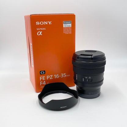 美品 ソニー SONY FE PZ 16-35mm F4 G SELP1635G 【C5068-60】