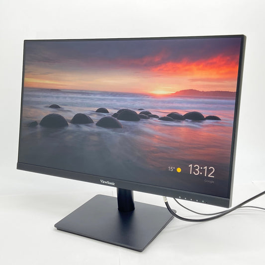 美品 ViewSonic VX2407 23.8インチ PCモニター 液晶ディスプレイ ビューソニック 電源ケーブル付属 【C5133-140】