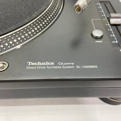 Technics SL1200 mk5 レコードプレーヤー ターンテーブル 【C5369-140】
