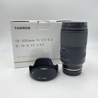 TAMRON 18-300mm F3.5-6.3 Di Ⅲ-A VC VXD Model:B061 ソニーEマウント 【C4700】