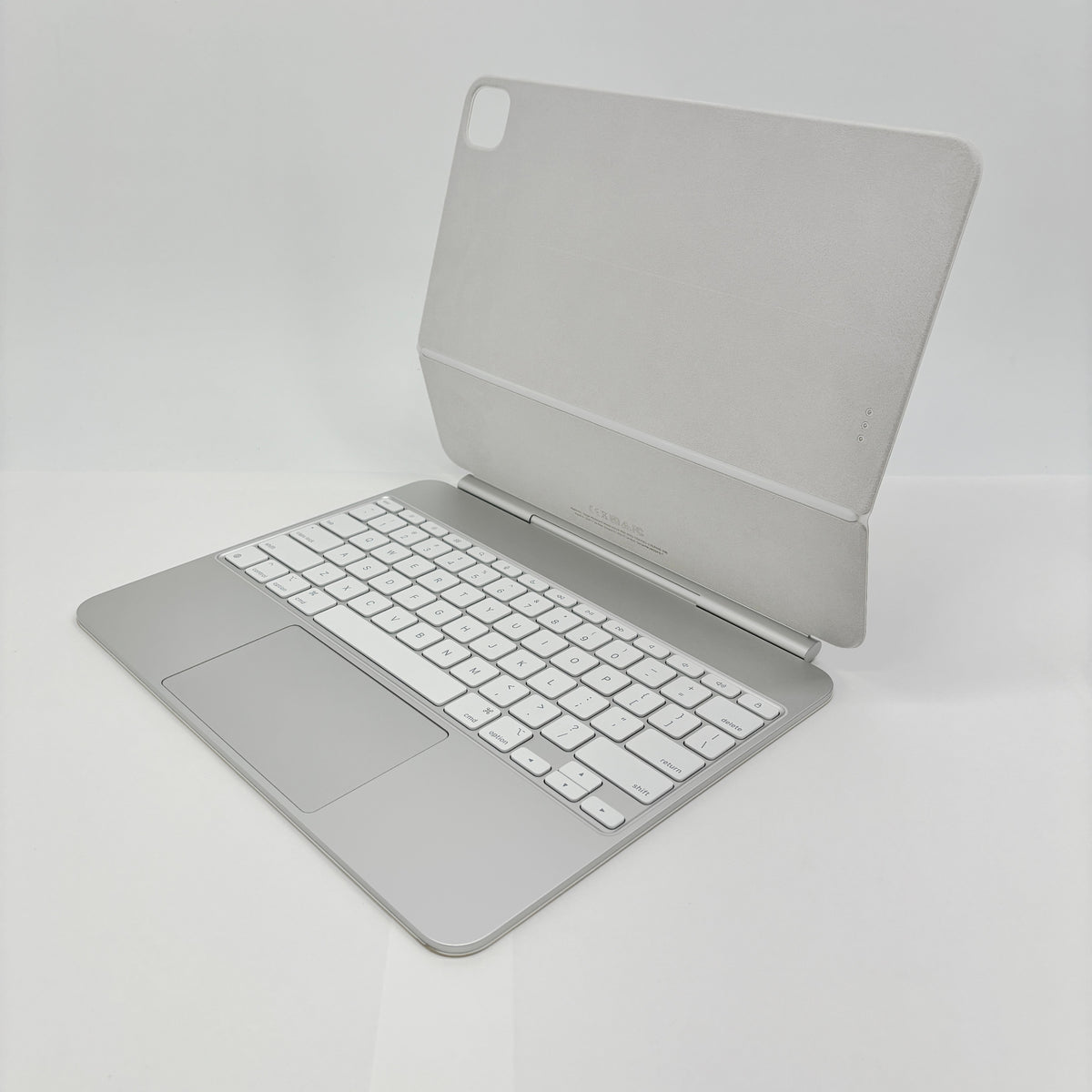 美品 Apple iPad Magic Keyboard 英語(US) ホワイト  iPad Pro 13インチ（M4/M5）対応 MWR43LL/A A2974 【C9271-80】