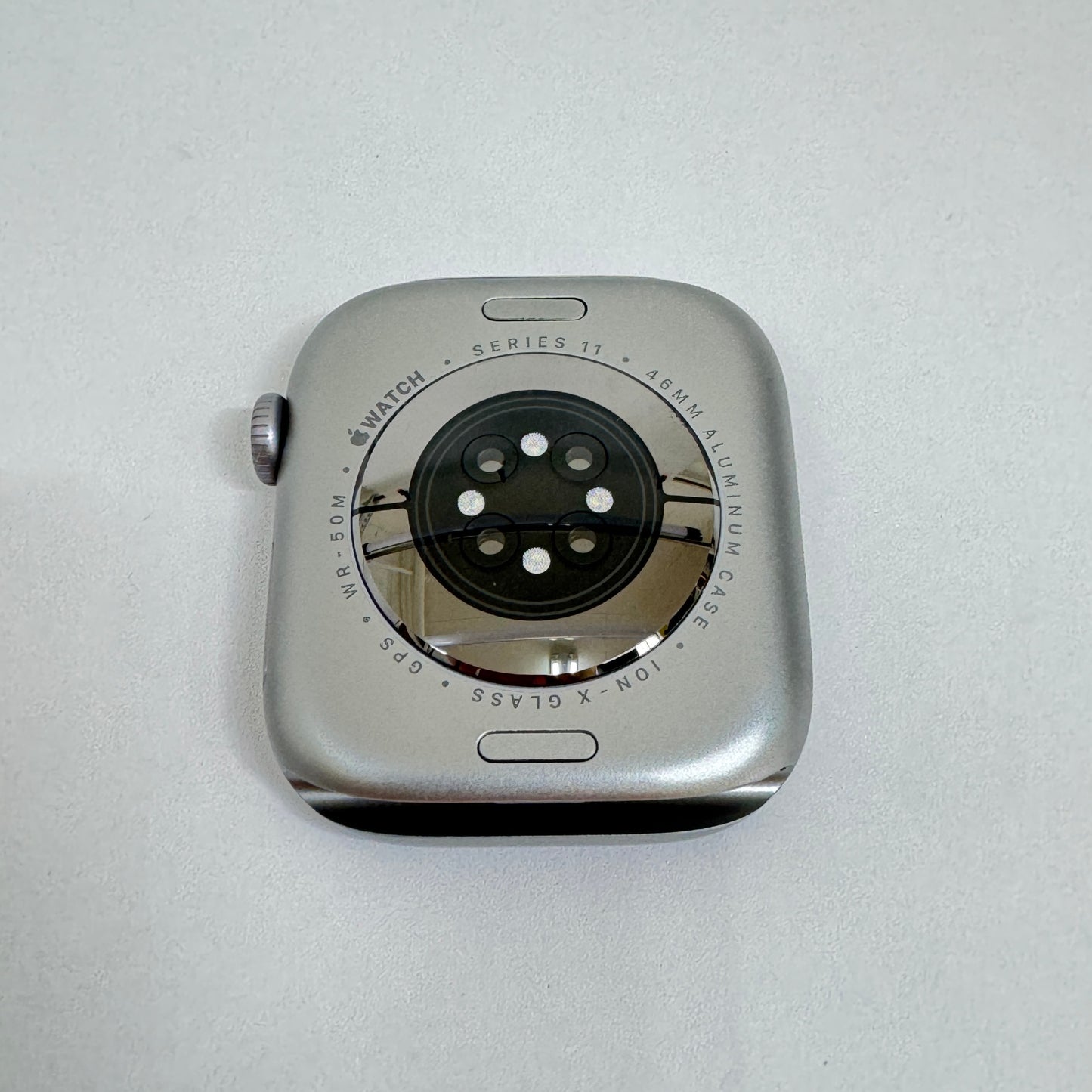美品 Apple Watch Series 11 46mm MEW94J/A GPSモデル スペースグレイ アルミニウムケース バッテリー最大容量100% 限定保証あり 付属品完備【C7890-60】