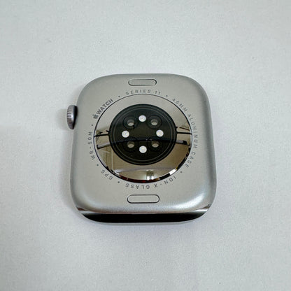 美品 Apple Watch Series 11 46mm MEW94J/A GPSモデル スペースグレイ アルミニウムケース バッテリー最大容量100% 限定保証あり 付属品完備【C7890-60】
