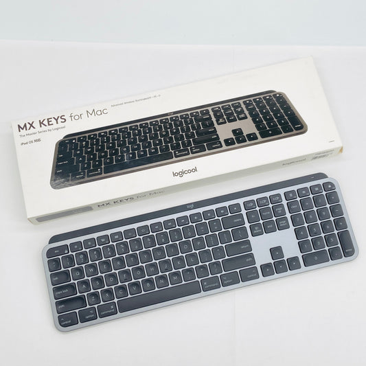 美品 Logicool ロジクール YR0073 MX Keys キーボード　forMAC 【C7389-80】