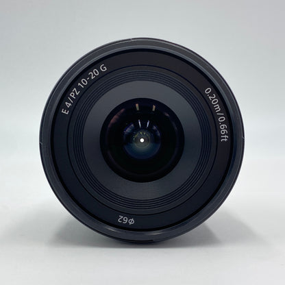 美品 ソニー SONY E PZ 10-20mm F4 G SELP1020G【C5262-60】