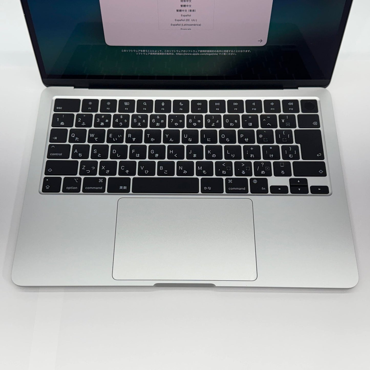 美品 Apple MacBook Air MXCT3J/A  M3 2024 16GB SSD 512GB シルバー バッテリー最大容量100% 【C6059-80】