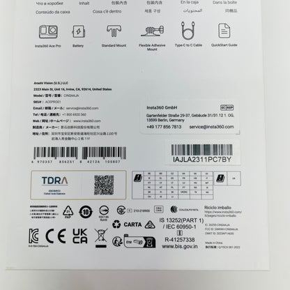 Insta360 Ace Pro アクションカメラ【C4519-60】