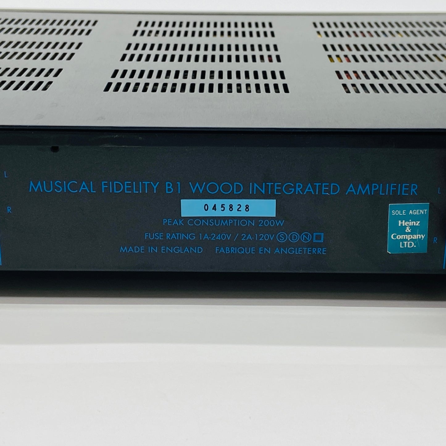 Musical Fidelity B1 プリメインアンプ ミュージカルフィデリティー【C3949-120】