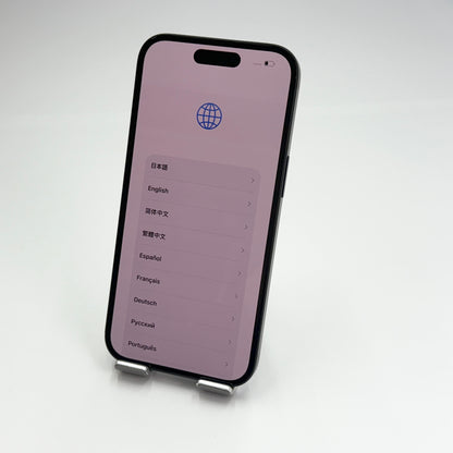 新品同様 美品 Apple iPhone15 128GB ブラック A3089 MTMH3J/A SIMフリー バッテリー最大容量99%【C5254-C】