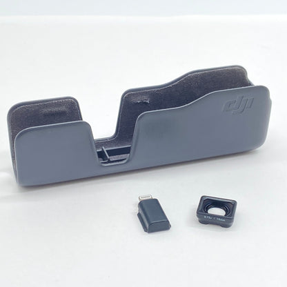 美品 DJI Pocket 2 カバー・広角レンズ・スマートフォンアダプター(Lightning)付属【C7077-60】