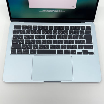 美品 Apple MacBook Air 13インチ MC6T4J/A 2025 M4 16GB SSD256GB 充放電回数5回 バッテリー最大容量100%【C6068-80】