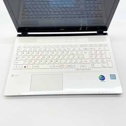 LAVIE Note Standard NS350/GAW PC-NS350GAW [クリスタルホワイト] i3-7100U 4GB SSD 512GB Winodws 10Home バッテリー最大容量100%【C6468-80】