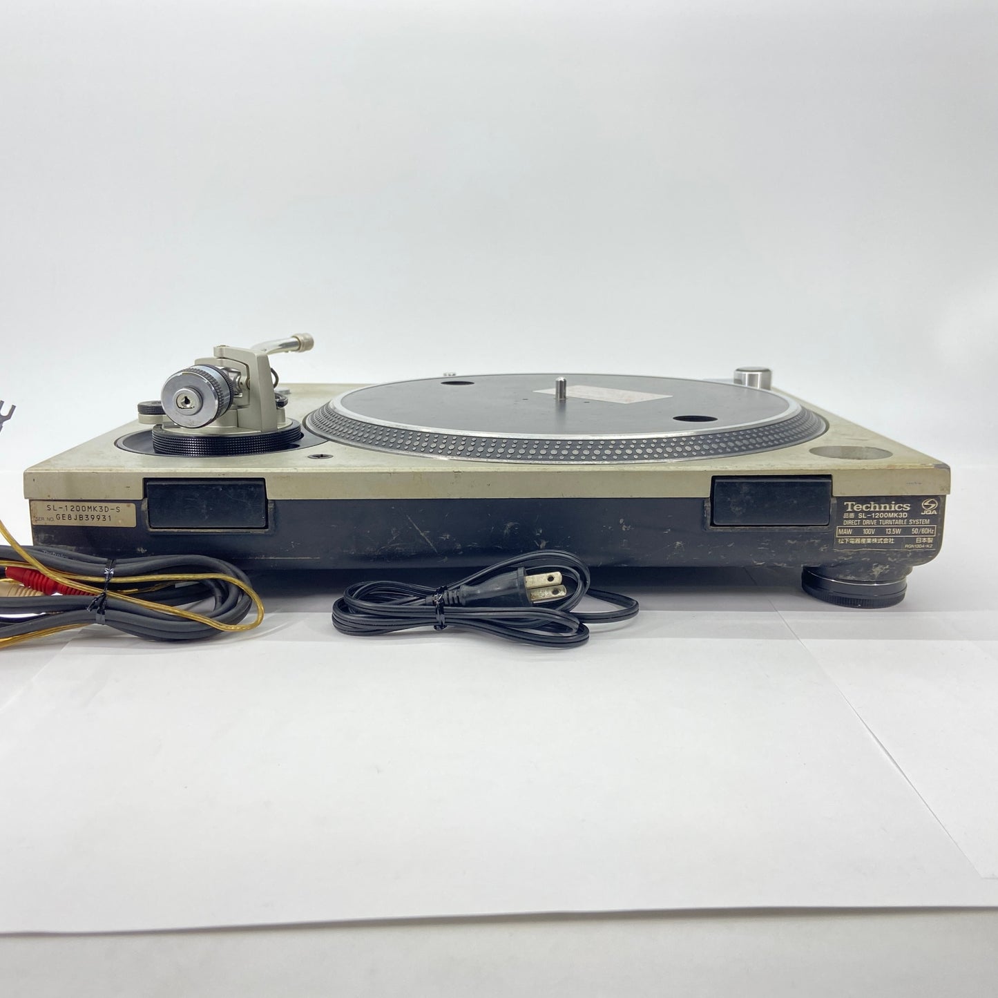 Technics テクニクス SL-1200MK3D レコードプレーヤー ターンテーブル 【C5371-120】