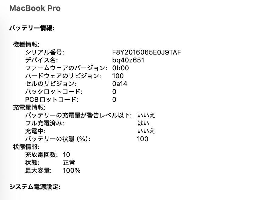 MacBook Pro Touch ID 16インチ (Late 2021) Apple M1 Max 10コアCPU 32コアGPU 32GB SSD 1TB スペースグレイ MK1A3J/A バッテリー最大容量100%【C5197-100】