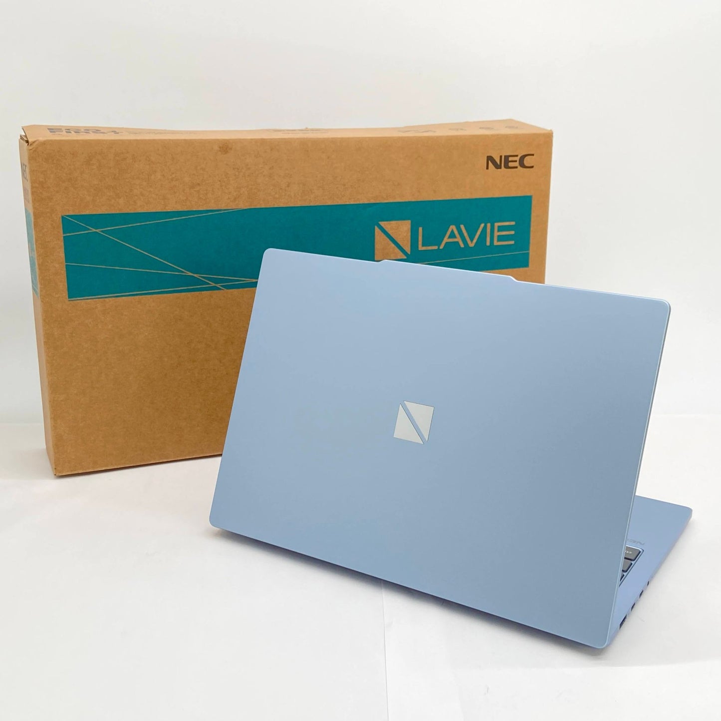 新品同様 美品 NEC LAVIE N13 Slim PC-N1375JAM-YC 13.3インチ  Ryzen 7 7735HS 16GB SSD 512GB Windows11Pro ポーラーブルー バッテリー最大容量100%【C6537-100】