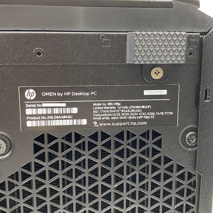 OMEN by HP 880-186jp i7 8700K 32GB SSD512GB HDD2TB GTX1080Ti  デスクトップ ゲーミングPC 【C5143-140】