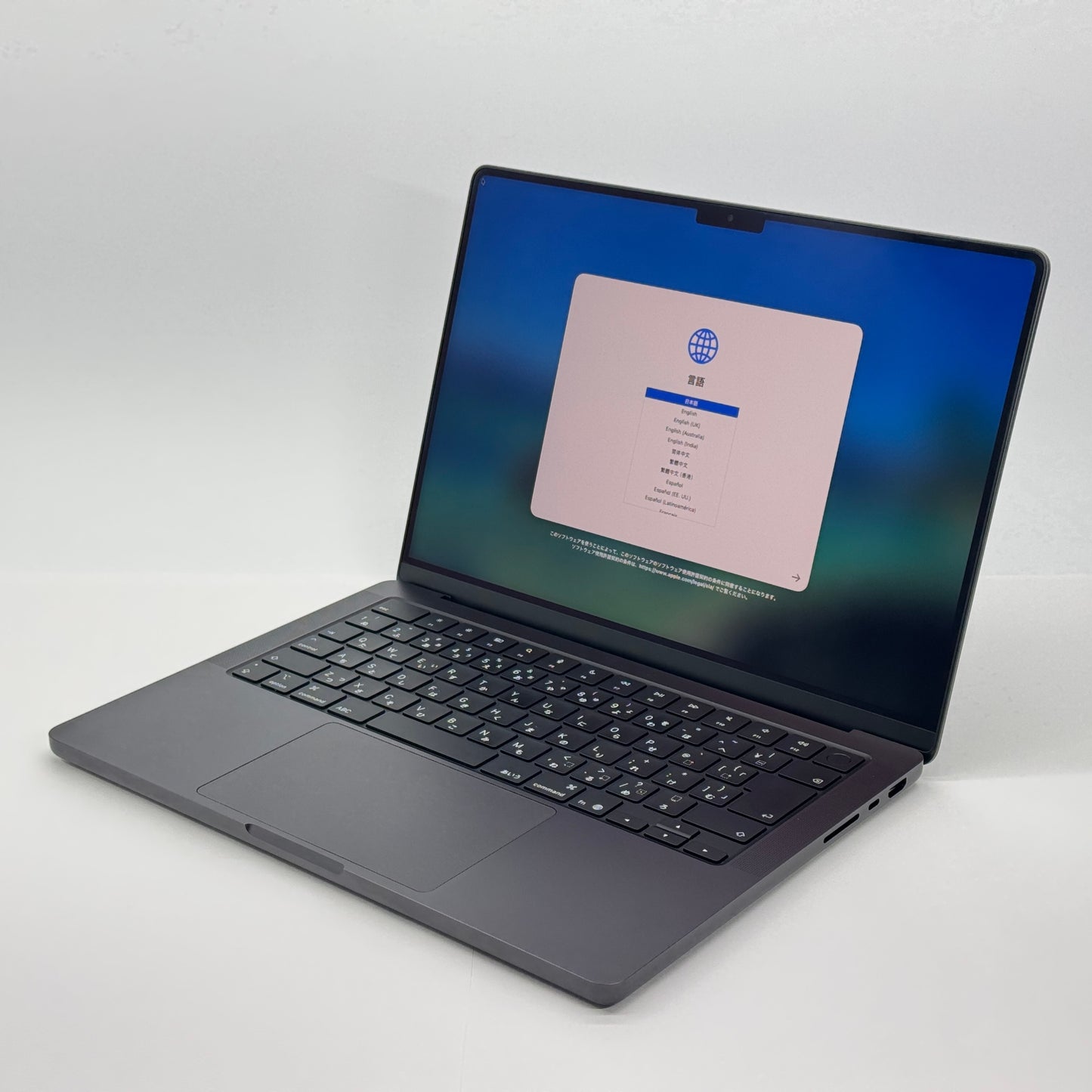 美品 Apple MacBook Pro 14インチ M5 16GB 1TB スペースブラック MDE14J/A バッテリー最大容量100%【C8230-80】