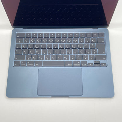 美品 MacBook Air 13インチ A3240 M4 16GB SSD 512GB 充放電回数57回 バッテリー最大容量100% 付属品完備【C7207-80】