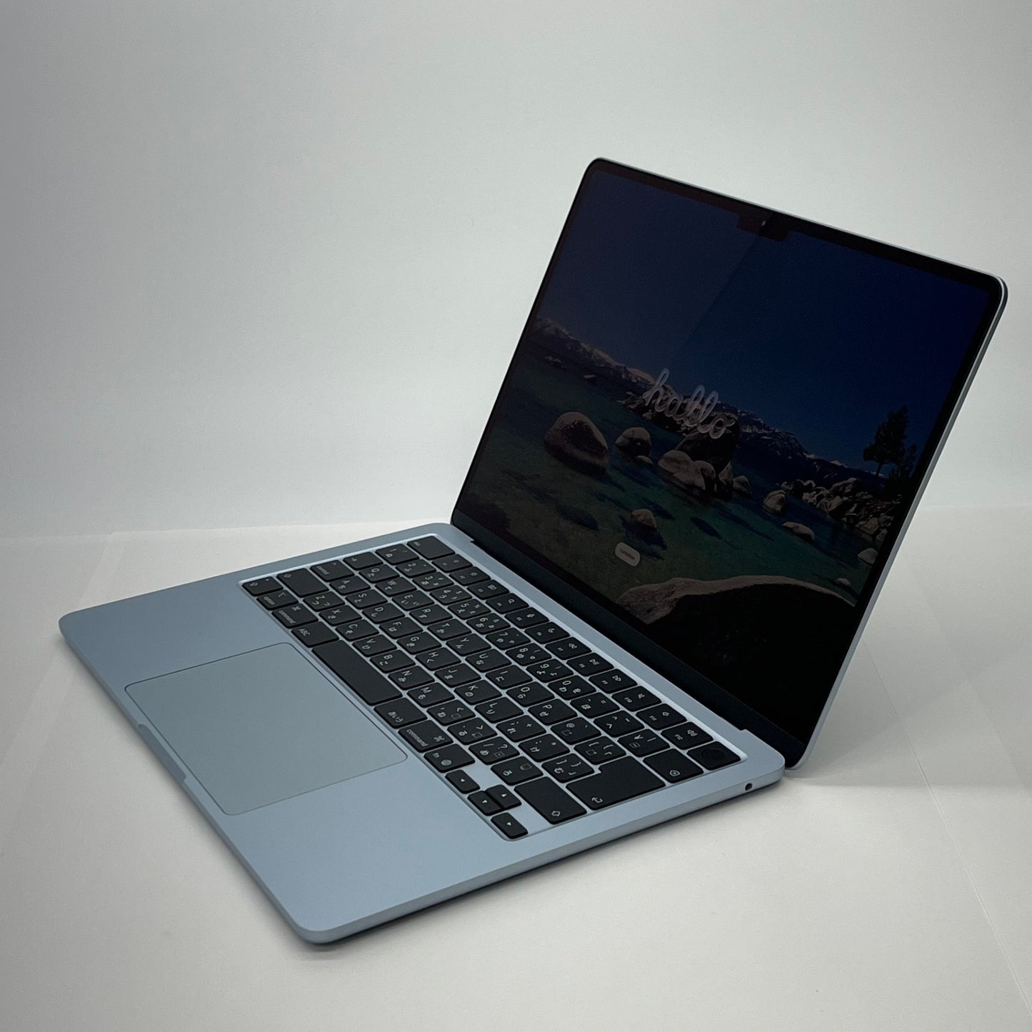 美品 新品同様 MacBook Air 13.6インチ M4チップ 16GB 512GBストレージ Liquid Retinaディスプレイ MC6U4J/A スカイブルー バッテリー最大容量100% 【C5457-80】限定保証有効期限：2026年7月16日