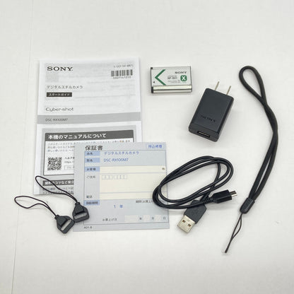 新品同様 美品 SONY (ソニー) Cyber-shot RX100VII DSC-RX100M7 コンパクトデジタルカメラ ブラック【C6411-60】付属品完備